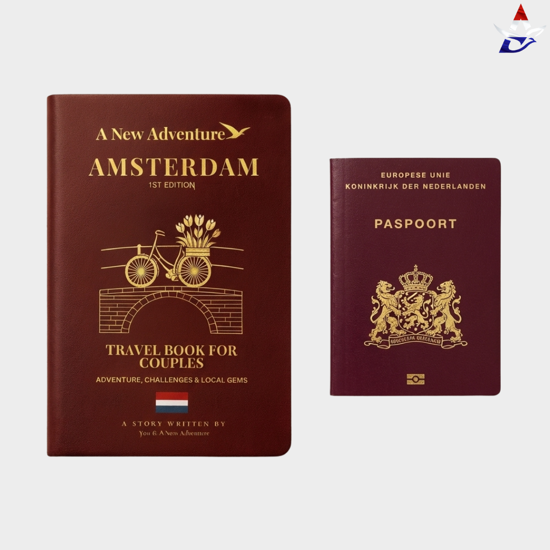 Passport Travel Scrapbook │ Amsterdam
